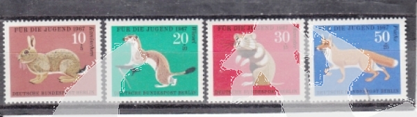 Západní Berlín 0299 / 0302 ** - 1967